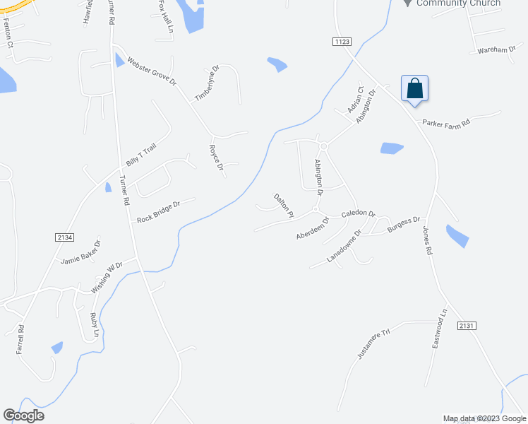 map of restaurants, bars, coffee shops, grocery stores, and more near 1511 Belmore Place in Mebane