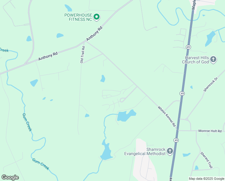 map of restaurants, bars, coffee shops, grocery stores, and more near 1658 Whites Kennel Road in Burlington