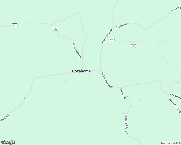 map of restaurants, bars, coffee shops, grocery stores, and more near 3321 Cozahome Road in Harriet