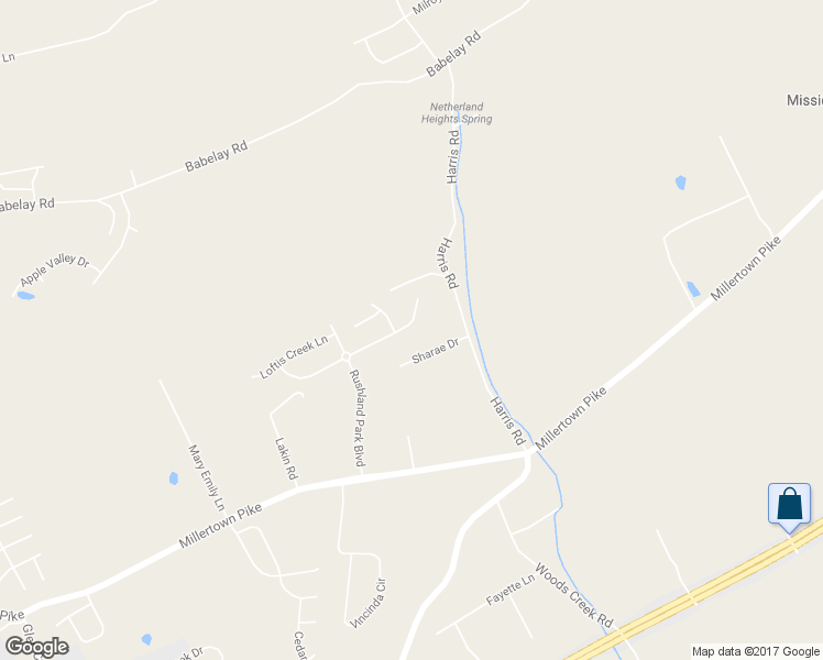 map of restaurants, bars, coffee shops, grocery stores, and more near 6312 East McMillan Creek Drive in Knoxville