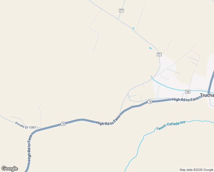 map of restaurants, bars, coffee shops, grocery stores, and more near in Truchas