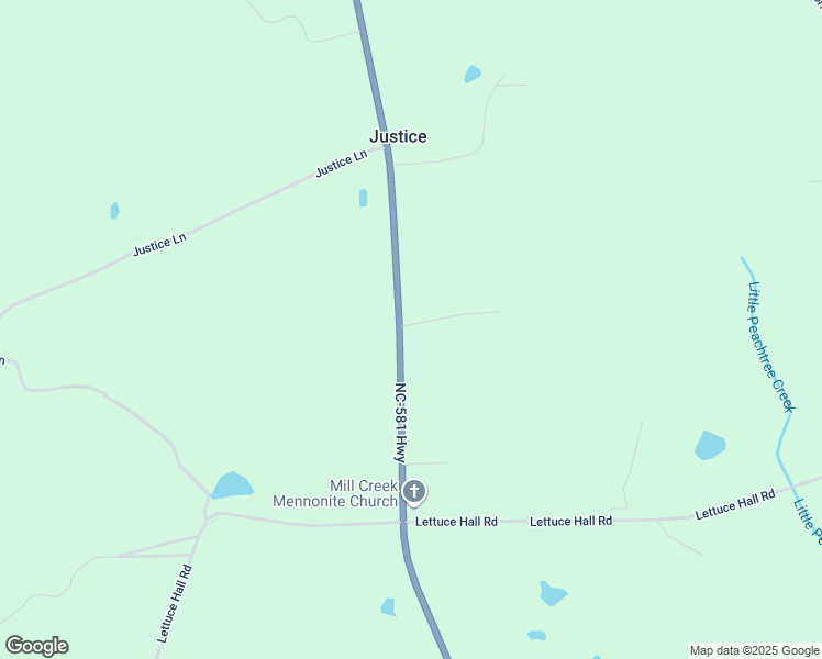 map of restaurants, bars, coffee shops, grocery stores, and more near 14 Fellowship Lane in Spring Hope