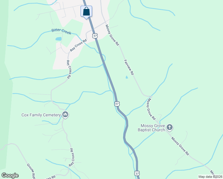 map of restaurants, bars, coffee shops, grocery stores, and more near 1581 Morgan County Highway in Harriman