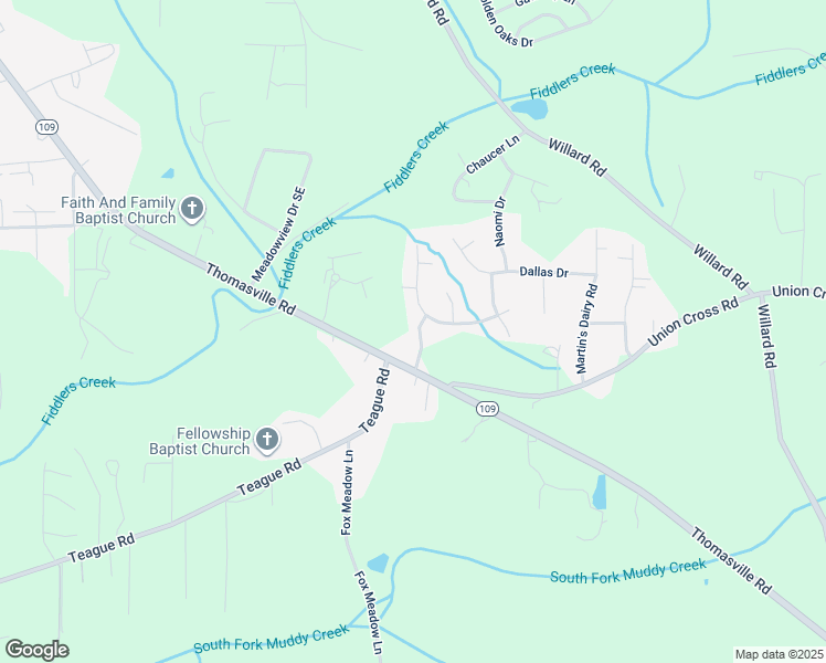 map of restaurants, bars, coffee shops, grocery stores, and more near 3045 Hunterwood Lane in Winston-Salem
