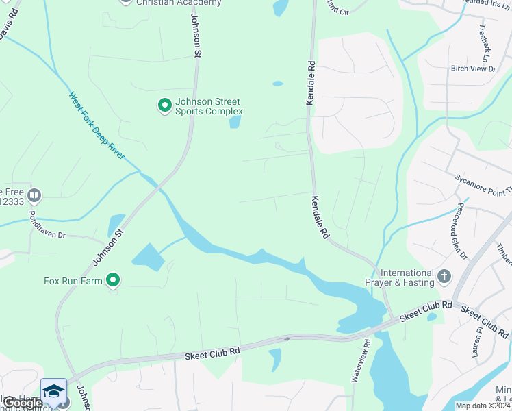 map of restaurants, bars, coffee shops, grocery stores, and more near 1434 Sawyer Avenue in High Point