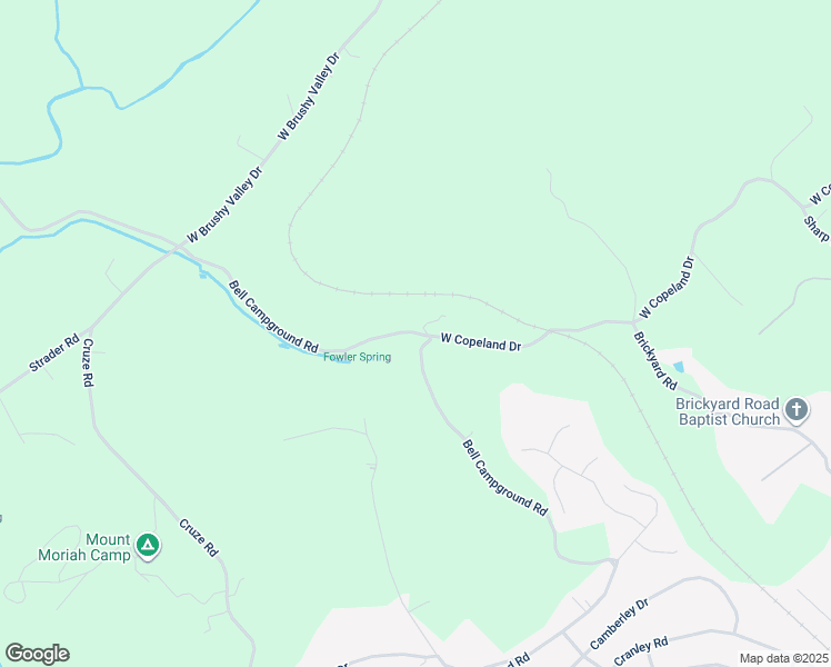 map of restaurants, bars, coffee shops, grocery stores, and more near Bell Campground Rd & Bells Campground Rd in Powell