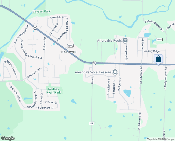 map of restaurants, bars, coffee shops, grocery stores, and more near 1662 South Tally Ho Drive in Fayetteville