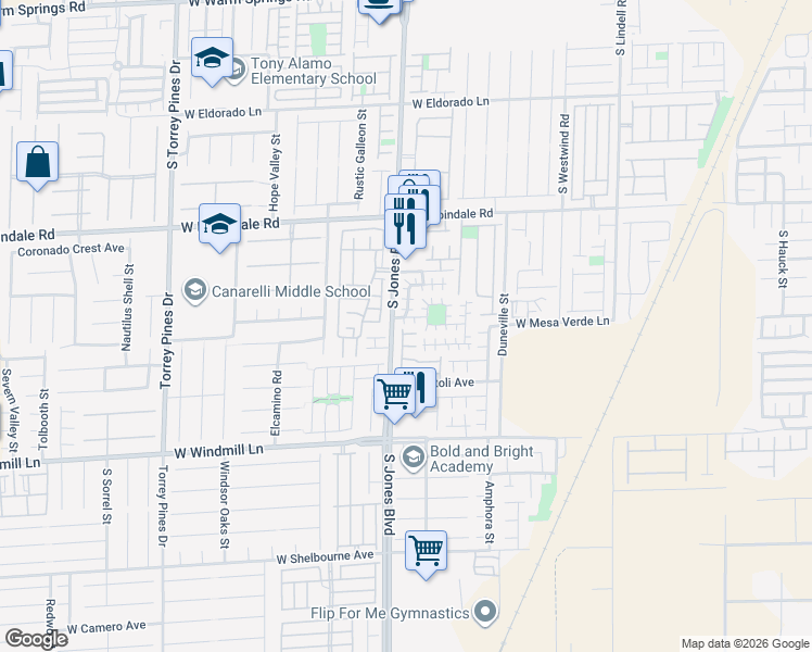 map of restaurants, bars, coffee shops, grocery stores, and more near in Enterprise