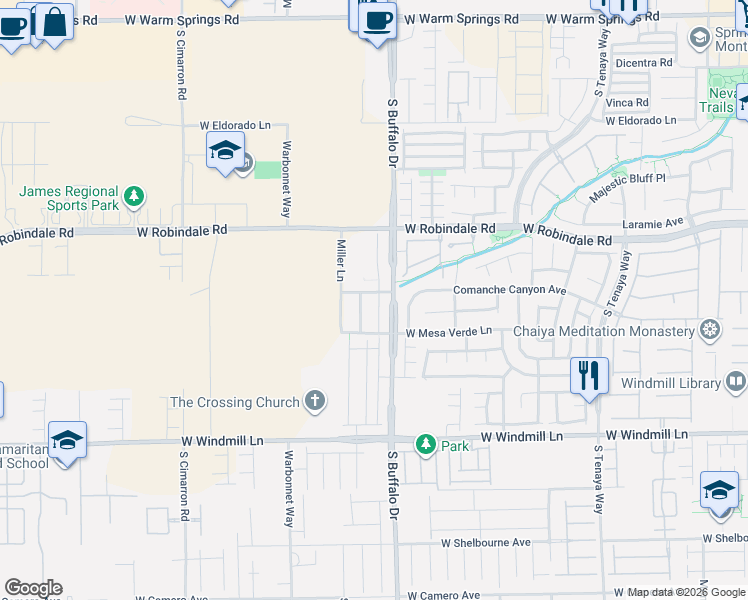 map of restaurants, bars, coffee shops, grocery stores, and more near 7863 Hamilton Pool Drive in Las Vegas