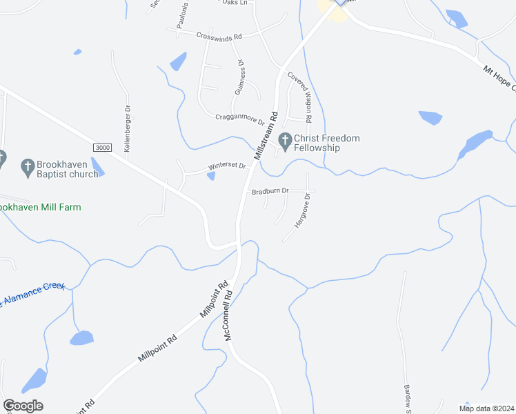 map of restaurants, bars, coffee shops, grocery stores, and more near 1706 Dunneman Court in McLeansville