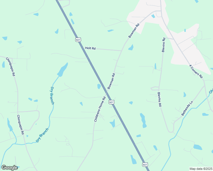 map of restaurants, bars, coffee shops, grocery stores, and more near 123 Bowman Road in Mocksville