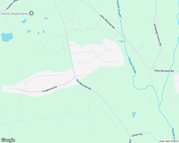 map of restaurants, bars, coffee shops, grocery stores, and more near 55 Longwood Drive in Youngsville