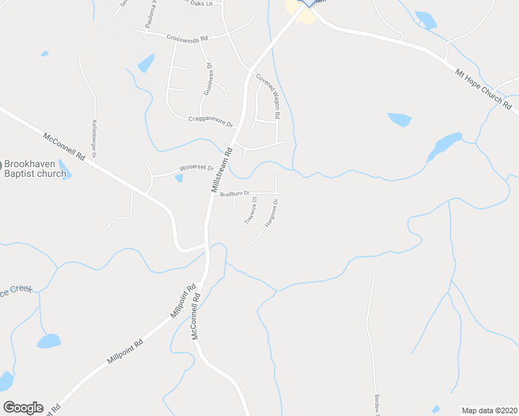 map of restaurants, bars, coffee shops, grocery stores, and more near 1707 Traywick Court in McLeansville