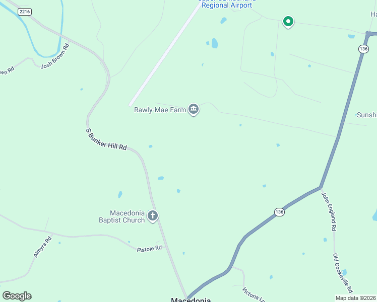 map of restaurants, bars, coffee shops, grocery stores, and more near 1496 South Bunker Hill Road in Sparta