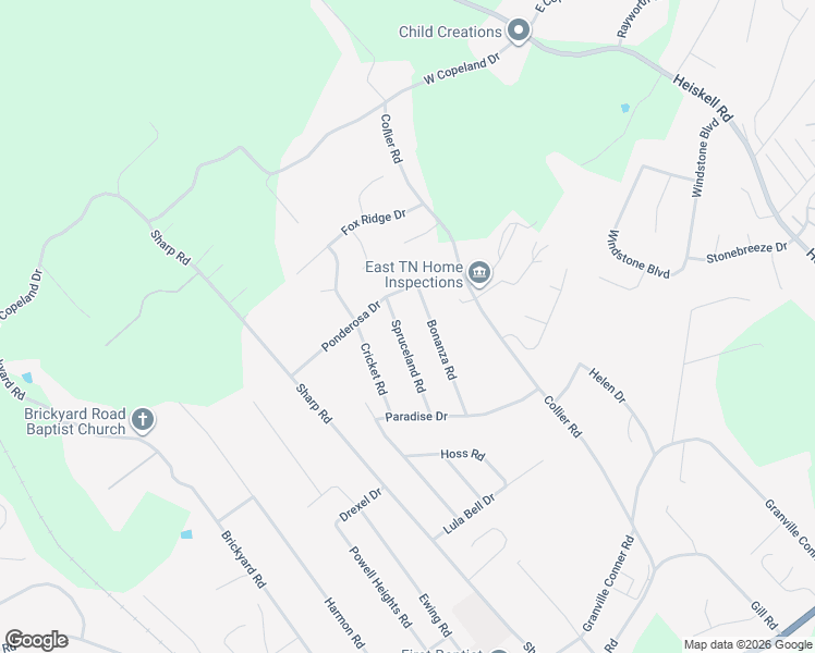 map of restaurants, bars, coffee shops, grocery stores, and more near 8249 Bonanza Road in Powell