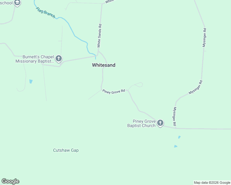 map of restaurants, bars, coffee shops, grocery stores, and more near 490 Piney Grove Road in Greeneville