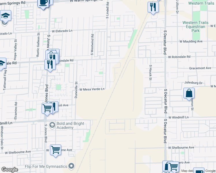 map of restaurants, bars, coffee shops, grocery stores, and more near 7881 Tyrell Peaks Street in Las Vegas