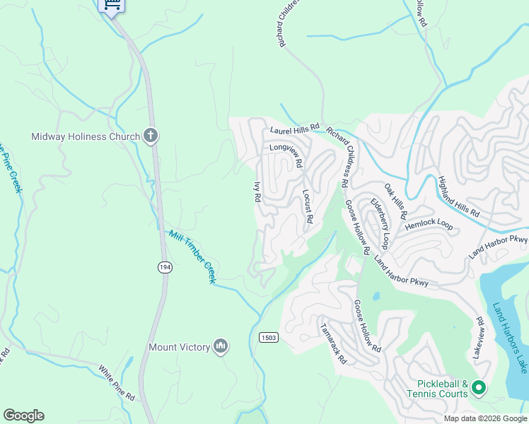 map of restaurants, bars, coffee shops, grocery stores, and more near 80 Laurel Hills Road in Newland