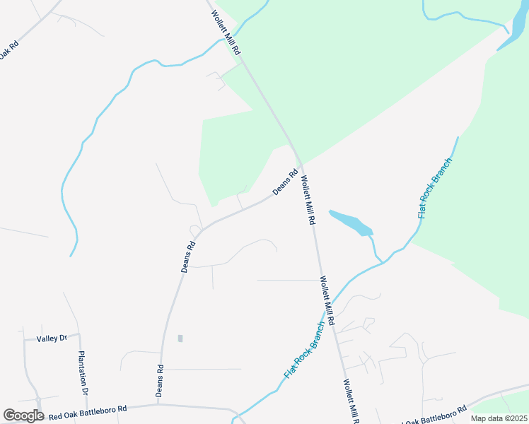 map of restaurants, bars, coffee shops, grocery stores, and more near 5747 Deans Road in Nash County