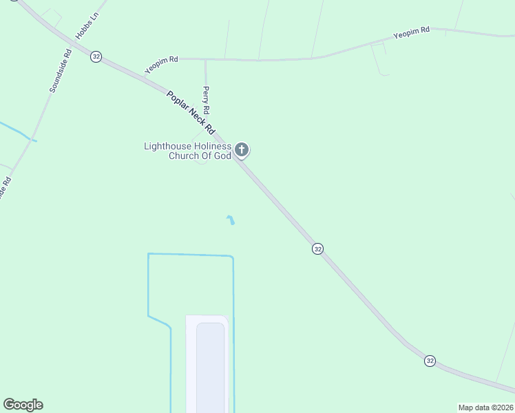 map of restaurants, bars, coffee shops, grocery stores, and more near 230 Poplar Neck Road in Edenton