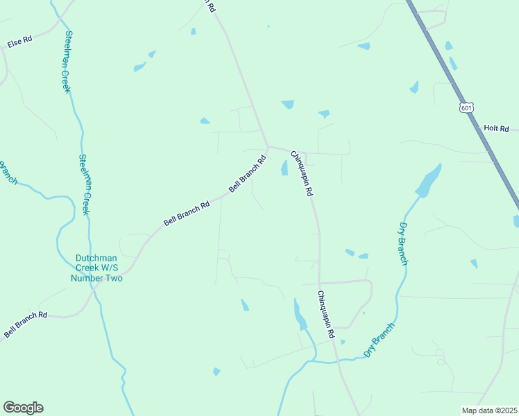 map of restaurants, bars, coffee shops, grocery stores, and more near Bell Branch Road in Mocksville