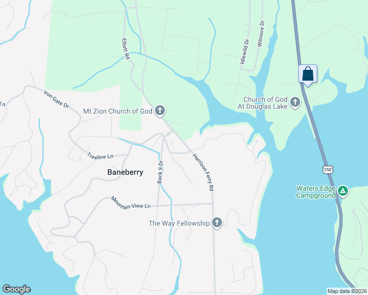 map of restaurants, bars, coffee shops, grocery stores, and more near 3308 Iron Gate Dr in Baneberry