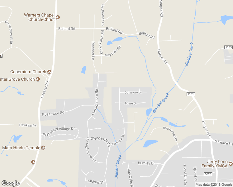 map of restaurants, bars, coffee shops, grocery stores, and more near 8535 Lismore Street in Clemmons