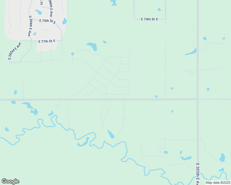 map of restaurants, bars, coffee shops, grocery stores, and more near 29584 East 81st Street South in Broken Arrow