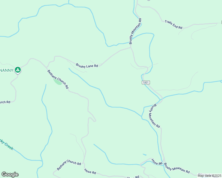 map of restaurants, bars, coffee shops, grocery stores, and more near 561 Brushy Lane Road in Moravian Falls