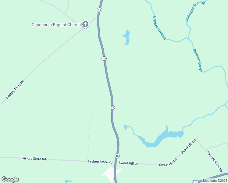 map of restaurants, bars, coffee shops, grocery stores, and more near 242 North Carolina 45 in Merry Hill