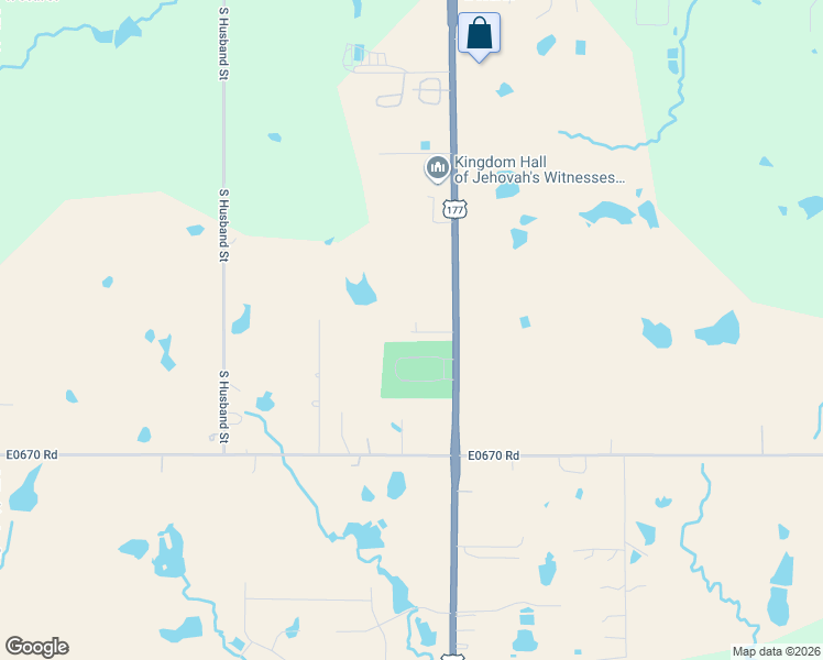 map of restaurants, bars, coffee shops, grocery stores, and more near 6312 South Perkins Road in Stillwater