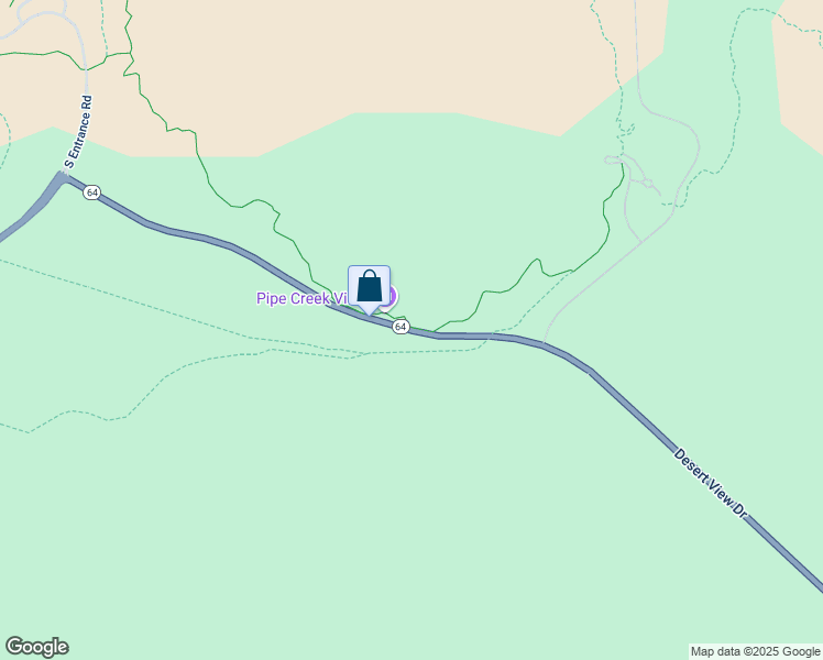 map of restaurants, bars, coffee shops, grocery stores, and more near Desert View Drive in Grand Canyon Village
