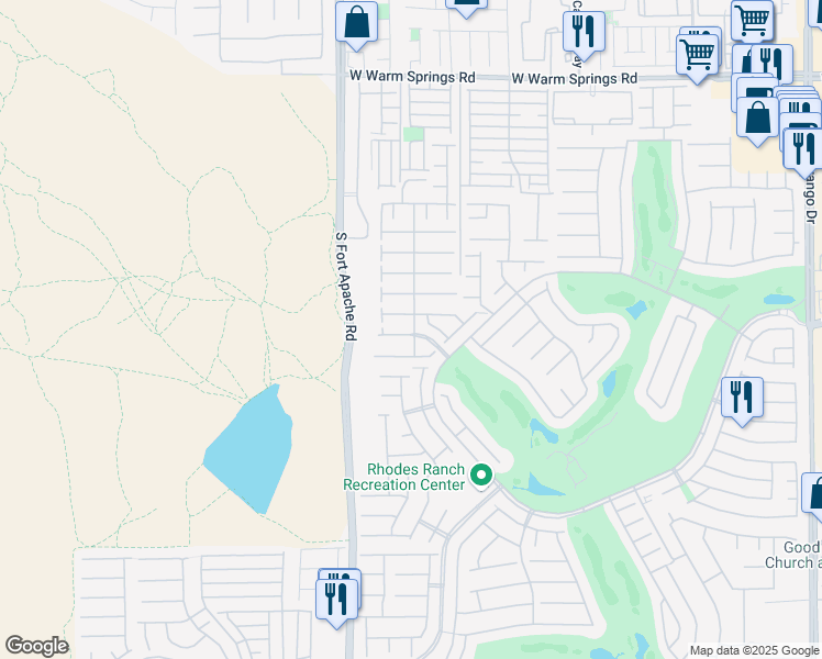 map of restaurants, bars, coffee shops, grocery stores, and more near 216 Crooked Tree Drive in Las Vegas