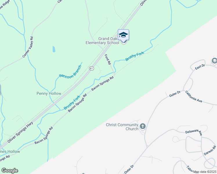 map of restaurants, bars, coffee shops, grocery stores, and more near 438 Bacon Springs Road in Clinton