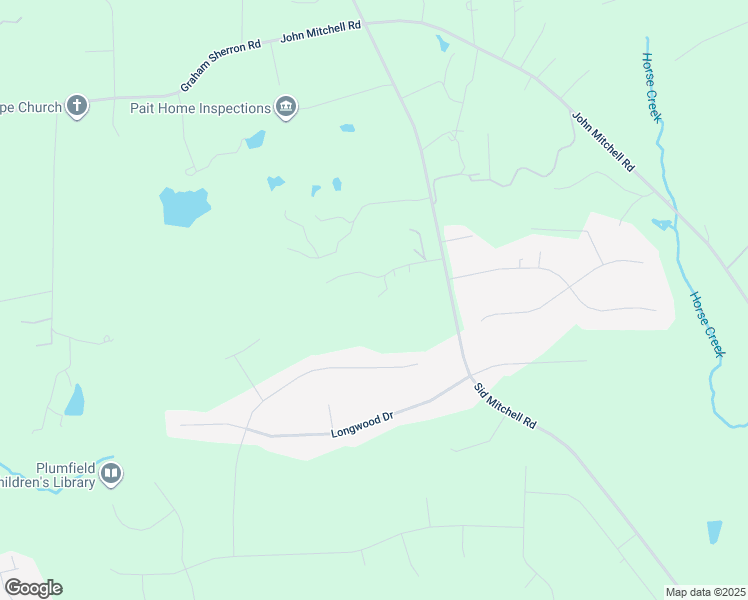 map of restaurants, bars, coffee shops, grocery stores, and more near 1273 Sid Mitchell Road in Youngsville
