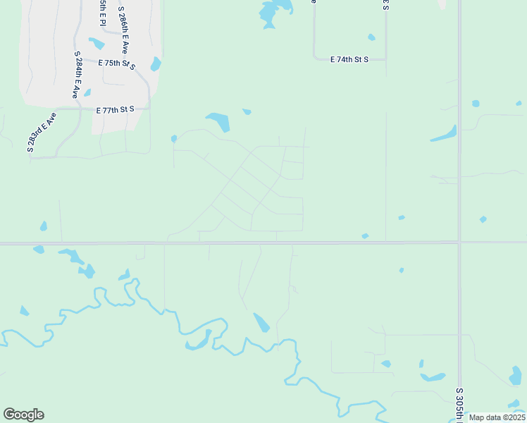 map of restaurants, bars, coffee shops, grocery stores, and more near 1417 East 81st Street South in Broken Arrow