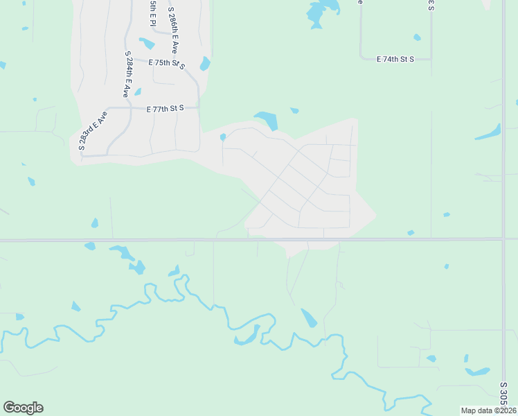 map of restaurants, bars, coffee shops, grocery stores, and more near 1417 East 81st Street South in Broken Arrow