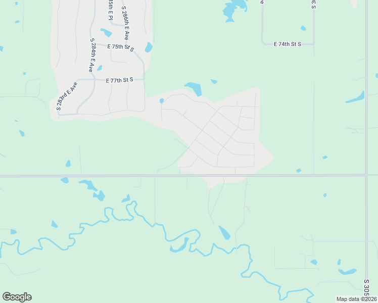map of restaurants, bars, coffee shops, grocery stores, and more near 1417 East 81st Street South in Broken Arrow