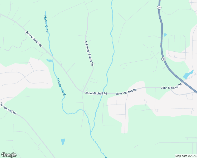 map of restaurants, bars, coffee shops, grocery stores, and more near 212 Raleigh Farms Road in Youngsville