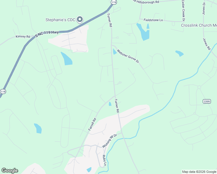 map of restaurants, bars, coffee shops, grocery stores, and more near 1949 Turner Rd in Mebane