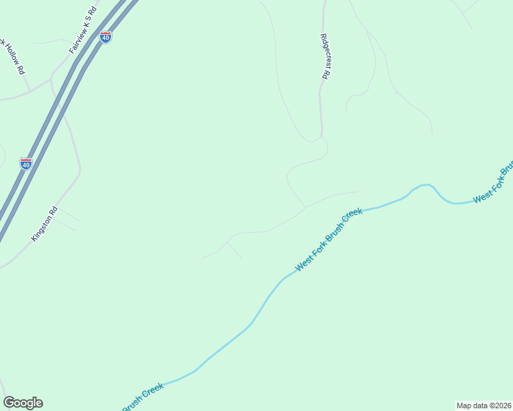 map of restaurants, bars, coffee shops, grocery stores, and more near 1039 Deer Ridge Road in Kingston Springs