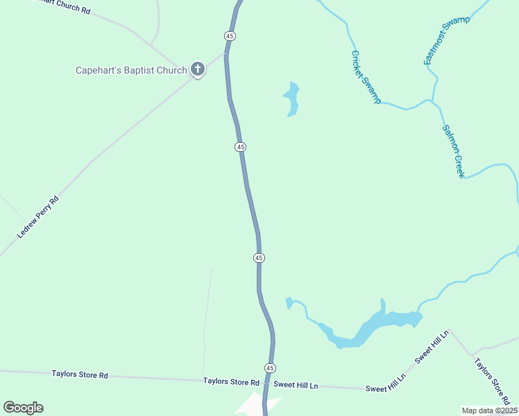 map of restaurants, bars, coffee shops, grocery stores, and more near 248 North Carolina 45 in Merry Hill