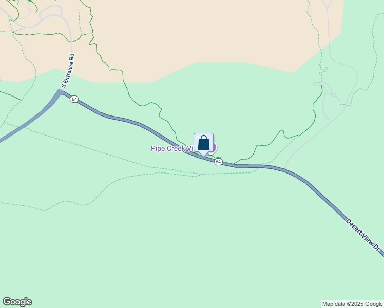 map of restaurants, bars, coffee shops, grocery stores, and more near Arizona 64 in Grand Canyon Village