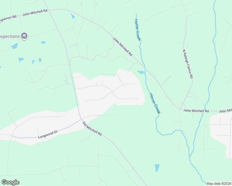 map of restaurants, bars, coffee shops, grocery stores, and more near 145 Georgetown Woods Drive in Youngsville