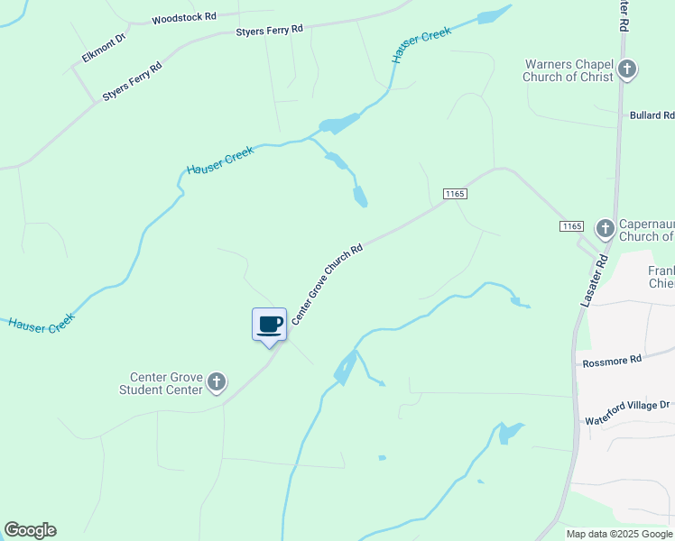 map of restaurants, bars, coffee shops, grocery stores, and more near 8680 Center Grove Church Road in Clemmons