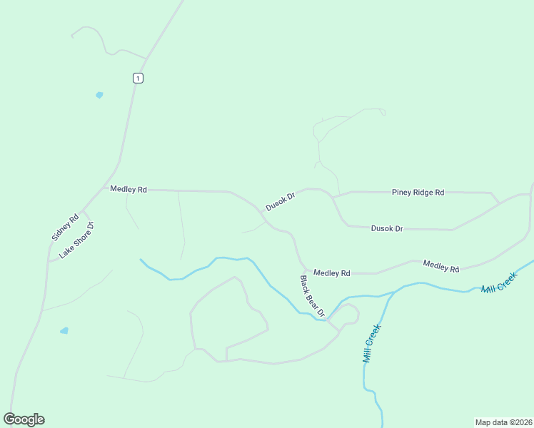 map of restaurants, bars, coffee shops, grocery stores, and more near 295 Medley Road in Evening Shade