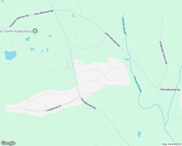map of restaurants, bars, coffee shops, grocery stores, and more near 80 Georgetown Woods Drive in Youngsville