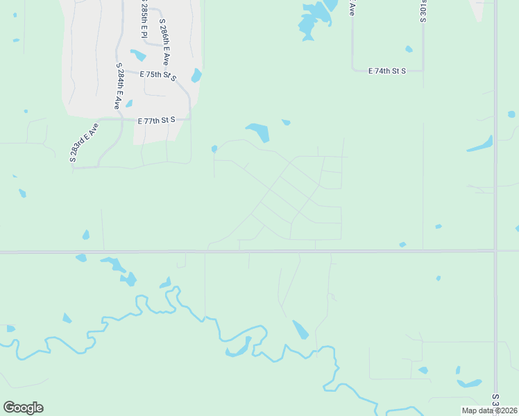 map of restaurants, bars, coffee shops, grocery stores, and more near 1417 East 81st Street South in Broken Arrow