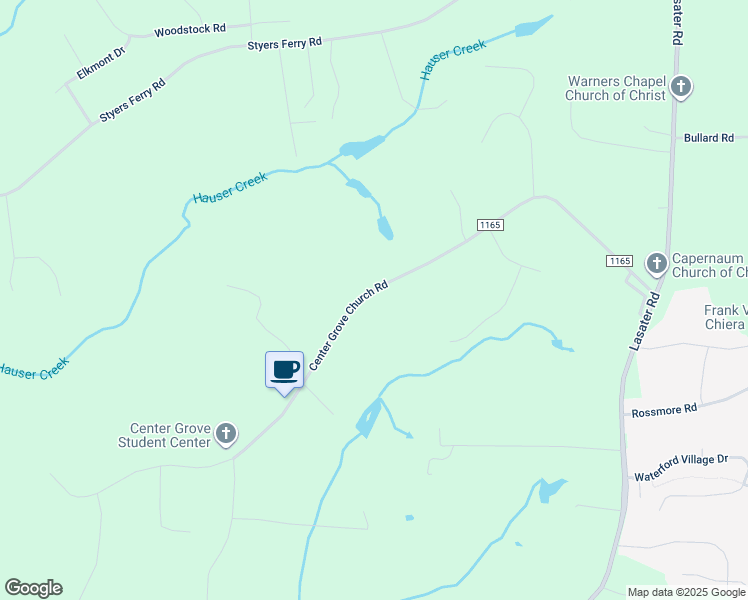 map of restaurants, bars, coffee shops, grocery stores, and more near 8640 Center Grove Church Road in Clemmons