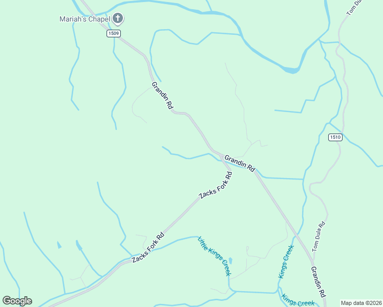 map of restaurants, bars, coffee shops, grocery stores, and more near 3675 Zacks Fork Road in Lenoir